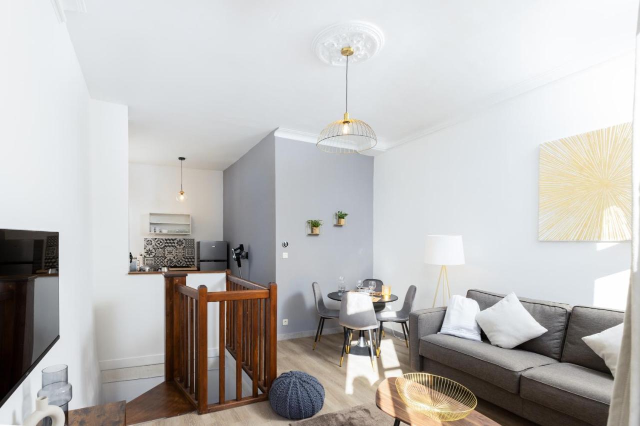 N1 Des Etudes Cosy Duplex Netflix Balcon Conciergeriedamecarcas Apartamento Carcasona